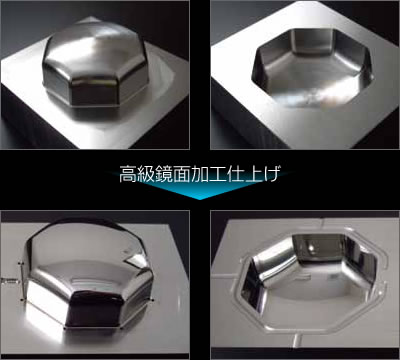 高級鏡面加工仕上げ